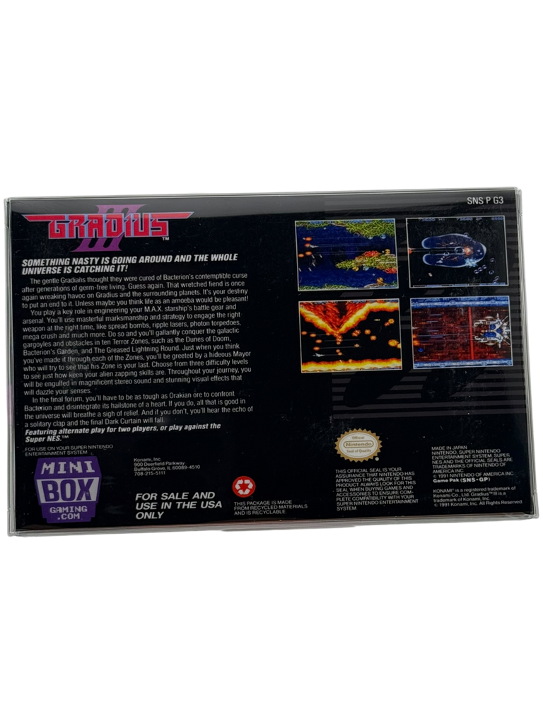 Gradius III [Mini Reproduction Box]