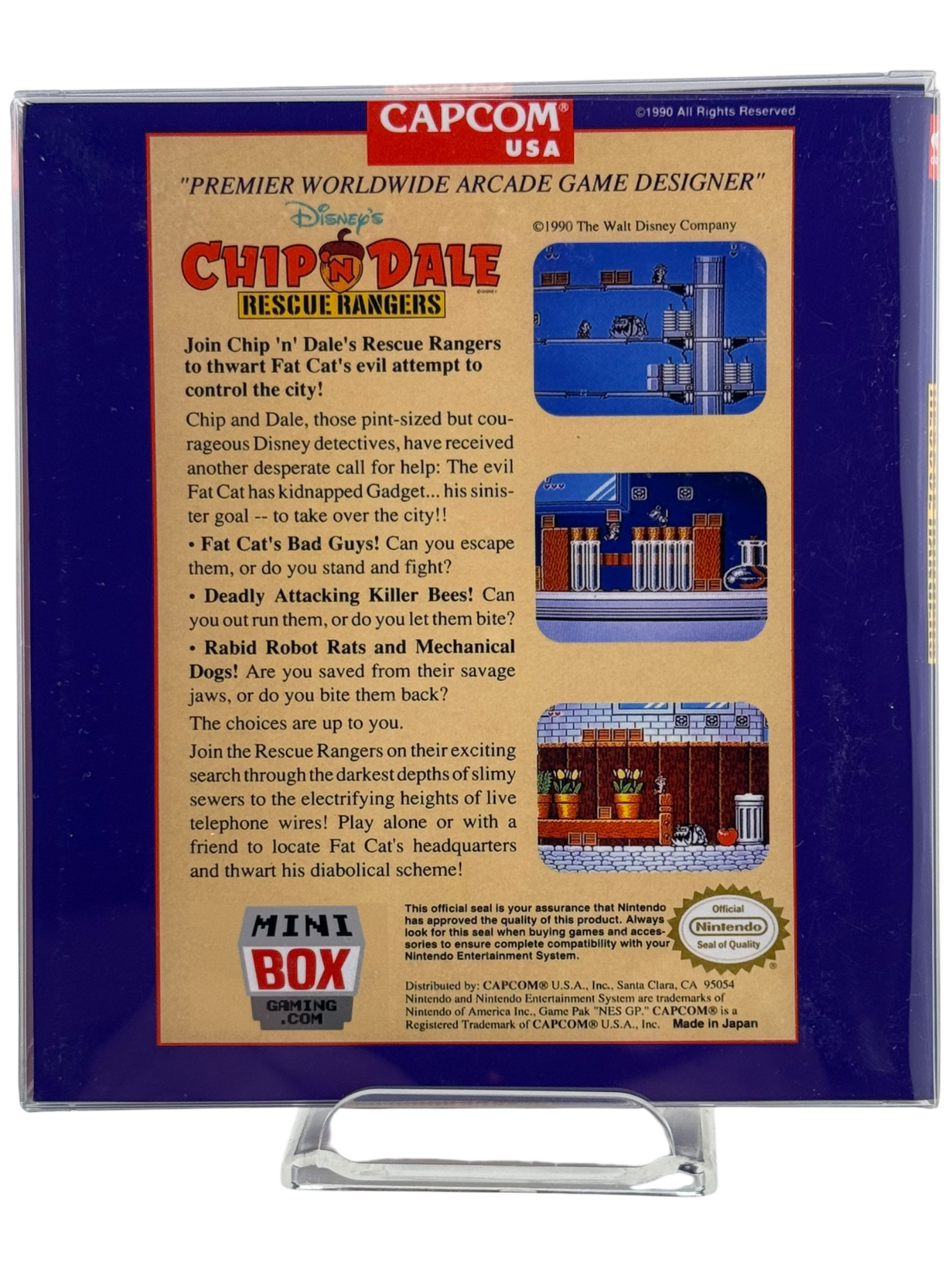 Chip 'n Dale Rescue Rangers [Mini Reproduction Box]