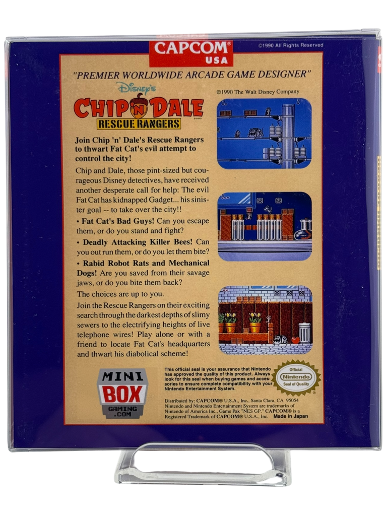 Chip 'n Dale Rescue Rangers [Mini Reproduction Box]
