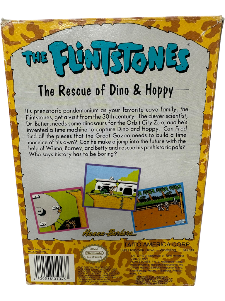 Flintstones The Rescue Of Dino And Hoppy