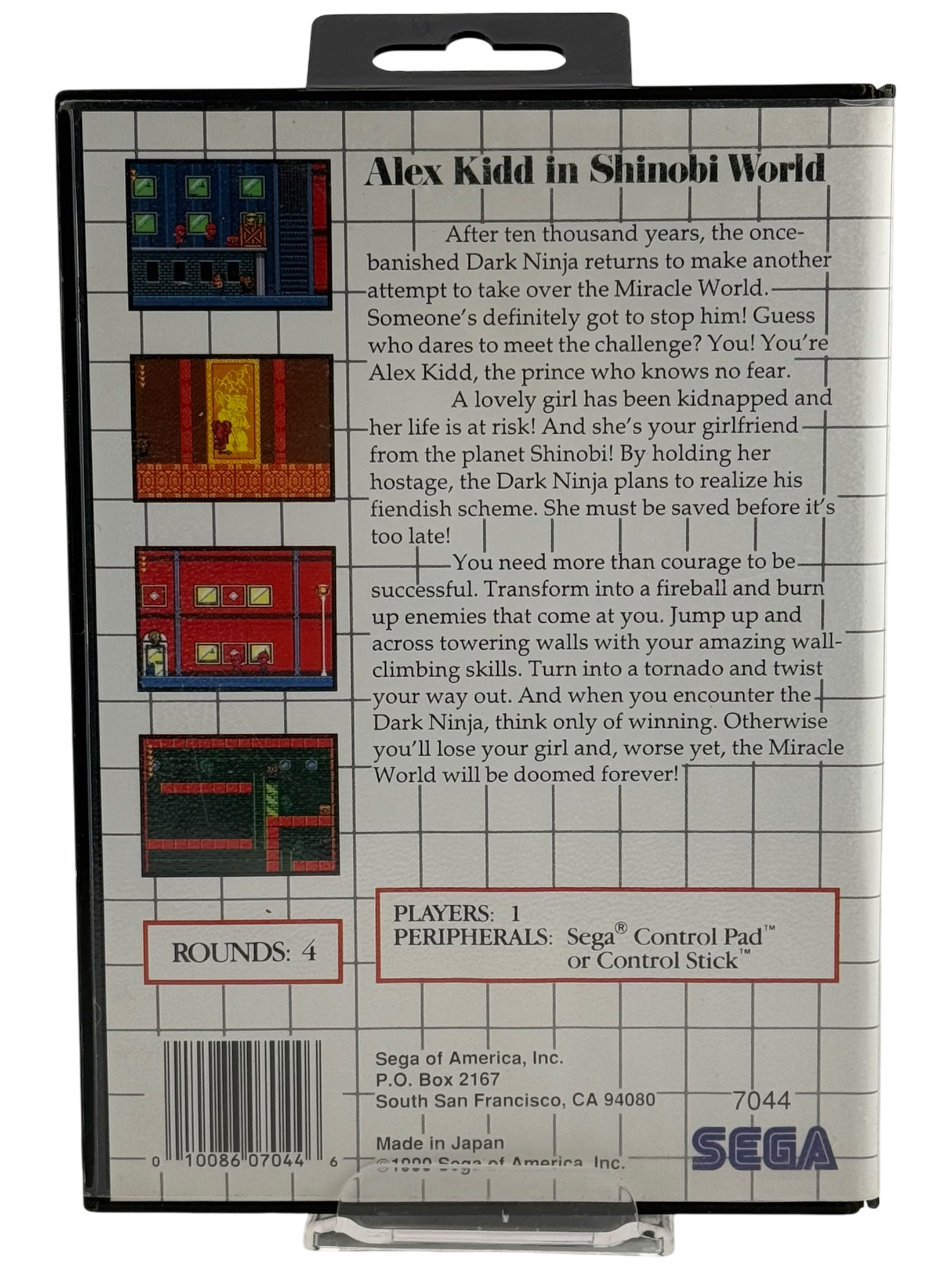 Alex Kidd in Shinobi World [Blue Label]