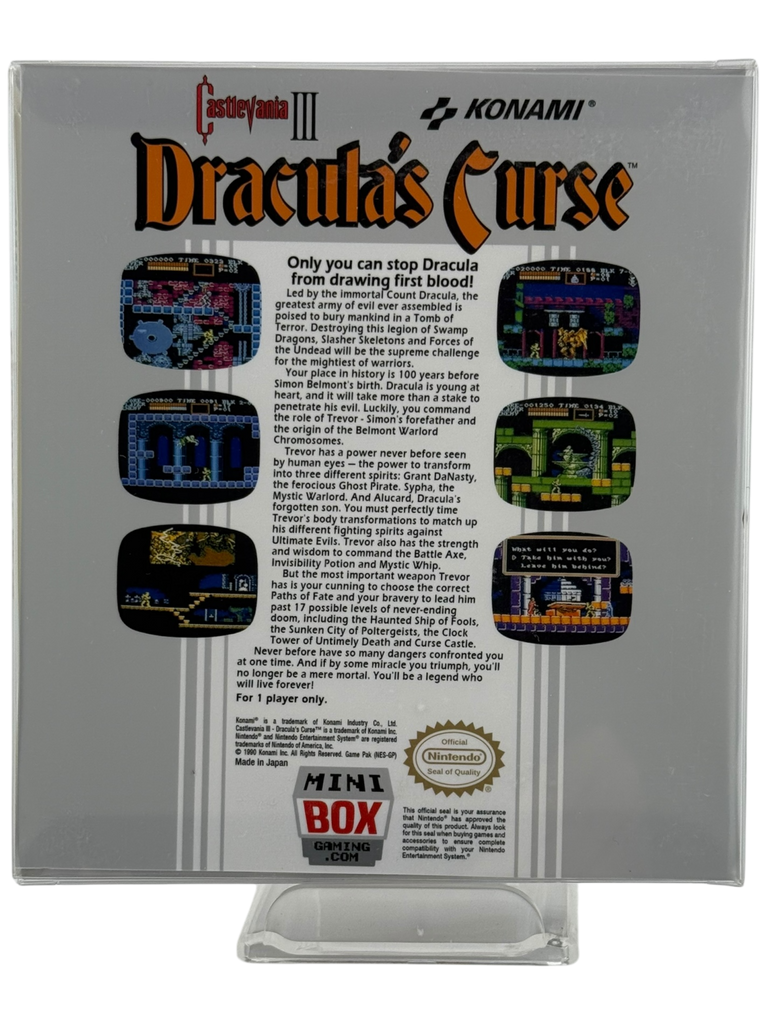 Castlevania III: Dracula's Curse [Mini Reproduction Box]