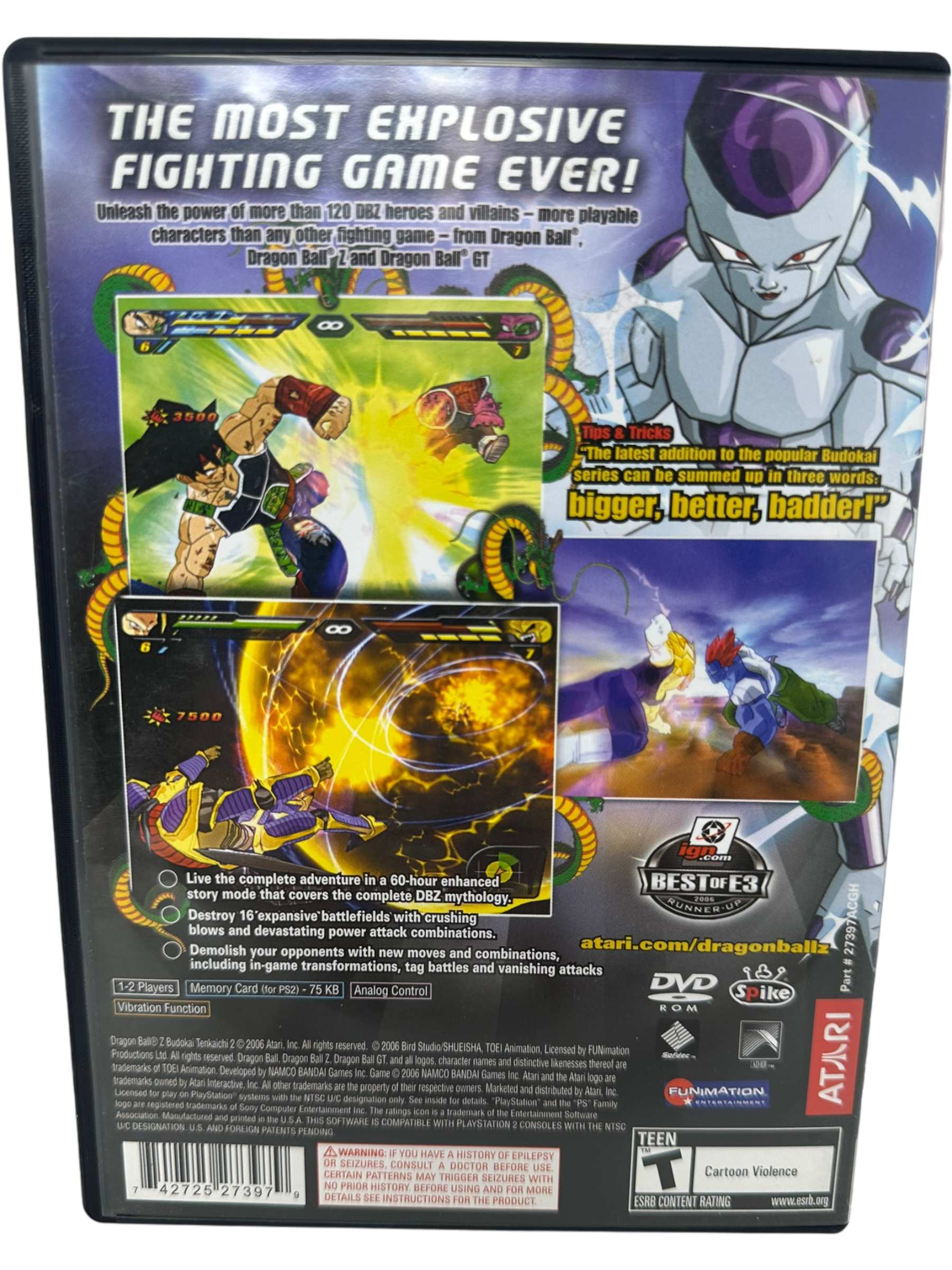 Dragon Ball Z Budokai Tenkaichi 2 [Greatest Hits]