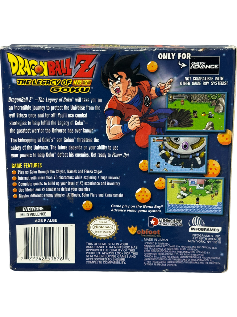 Dragon Ball Z Legacy Of Goku