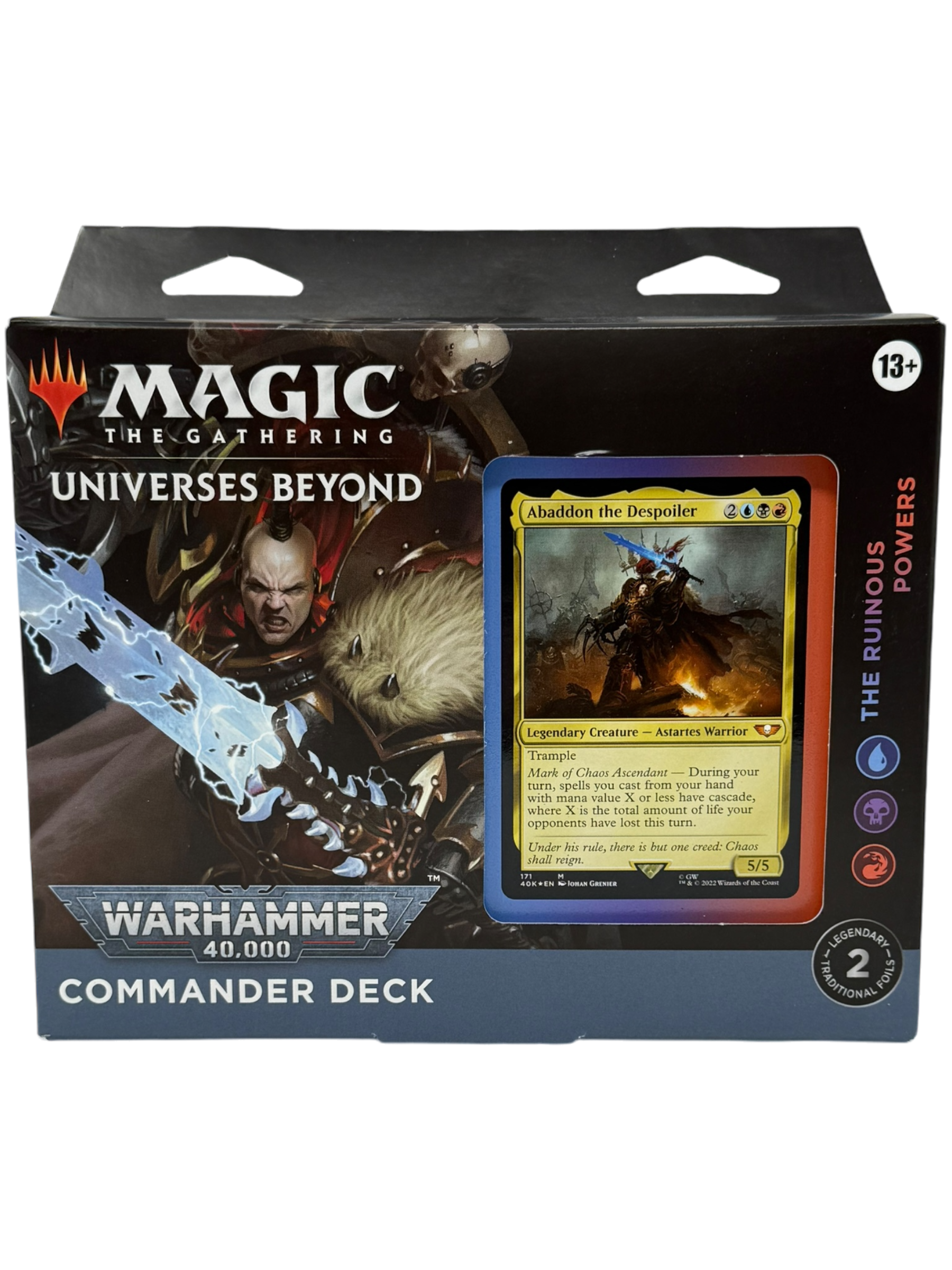 Universes Beyond: Warhammer 40,000 - The Ruinous Powers Commander Deck
