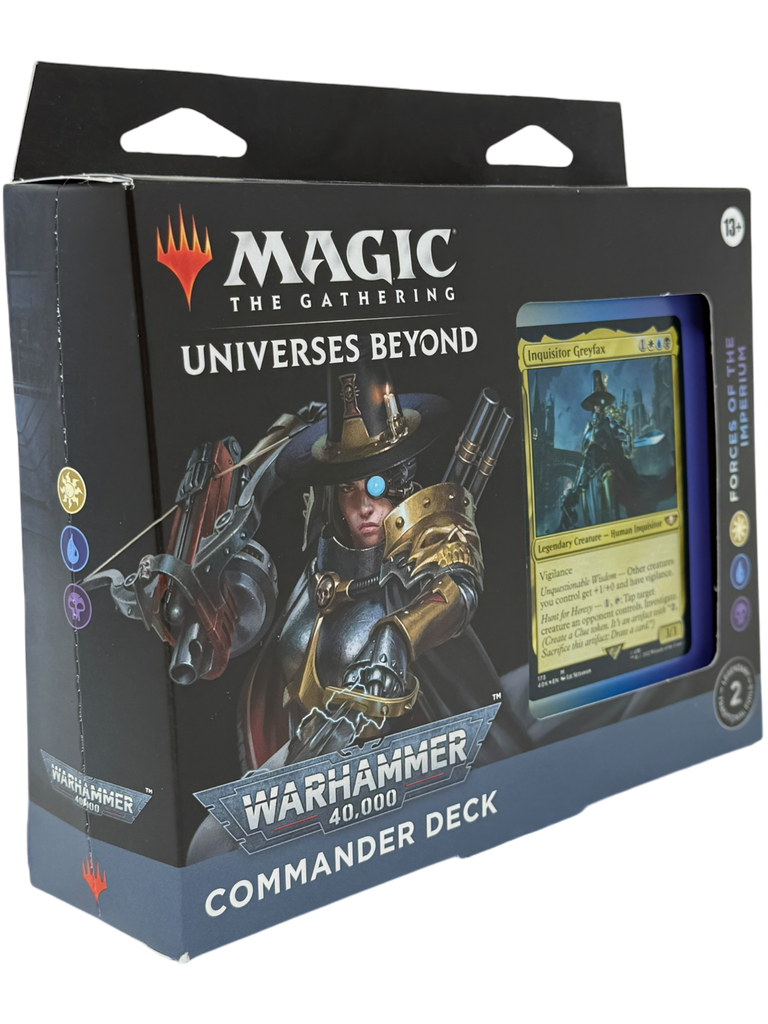 Universes Beyond: Warhammer 40,000 - Forces of the Imperium Commander Deck
