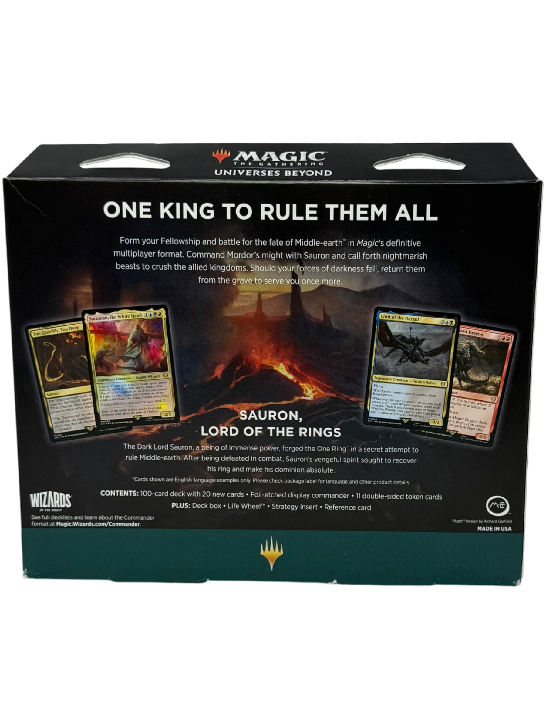 The Lord of the Rings: Tales of Middle-earth Commander Deck - The Hosts of Mordor