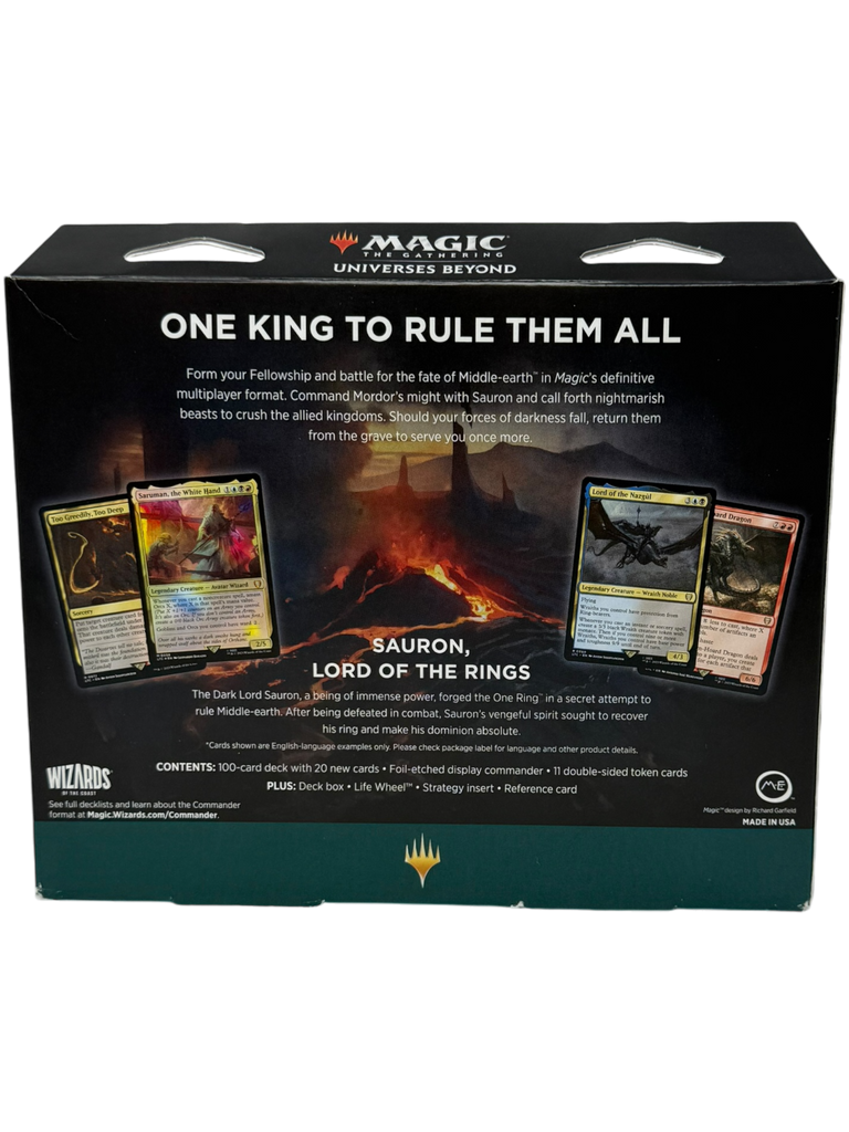 The Lord of the Rings: Tales of Middle-earth Commander Deck - The Hosts of Mordor