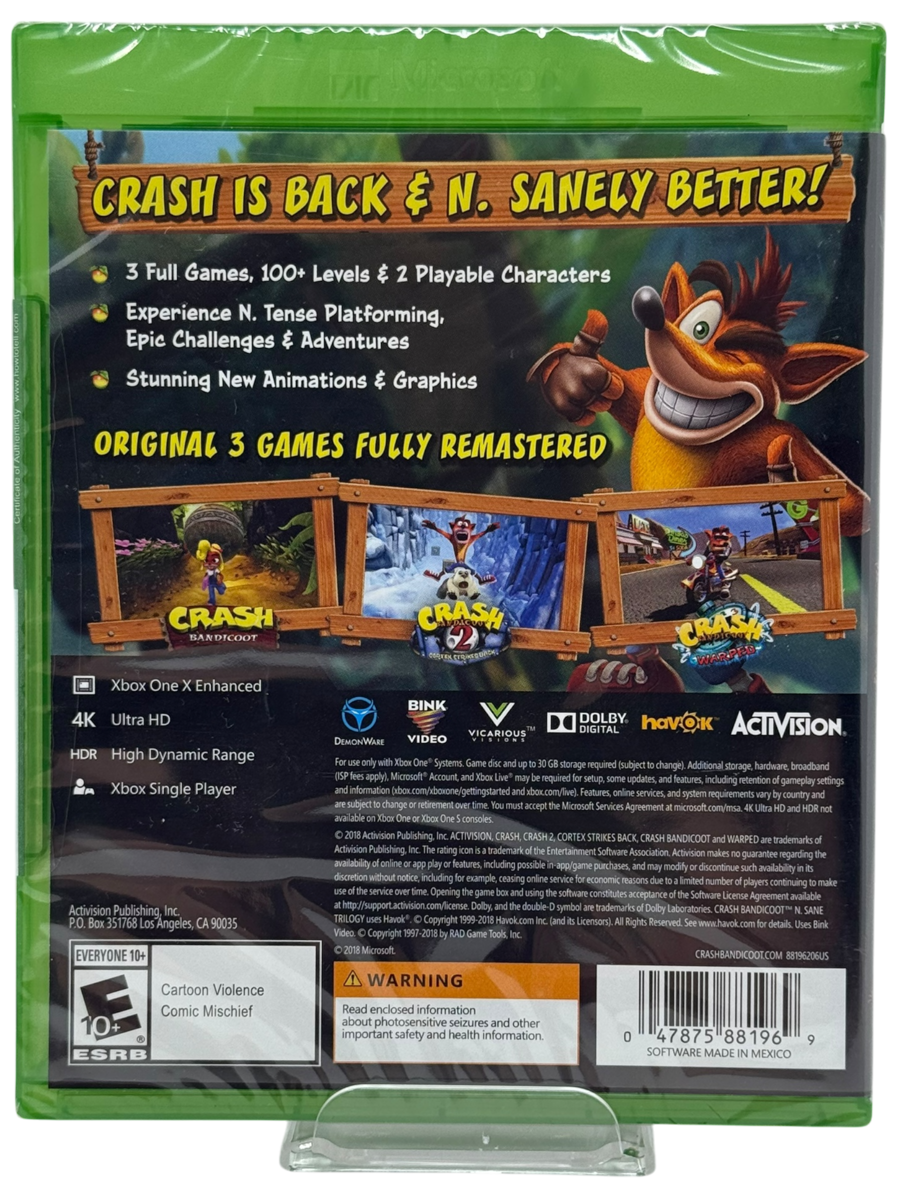 Crash Bandicoot N. Sane Trilogy