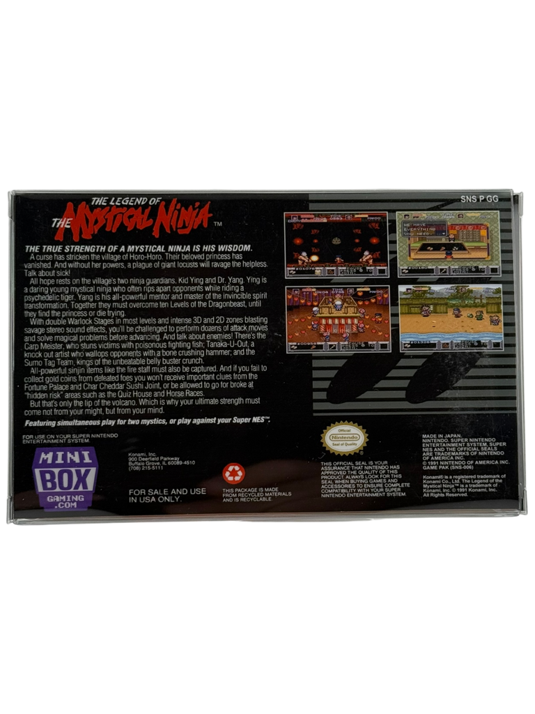 The Legend of the Mystical Ninja [Mini Reproduction Box]