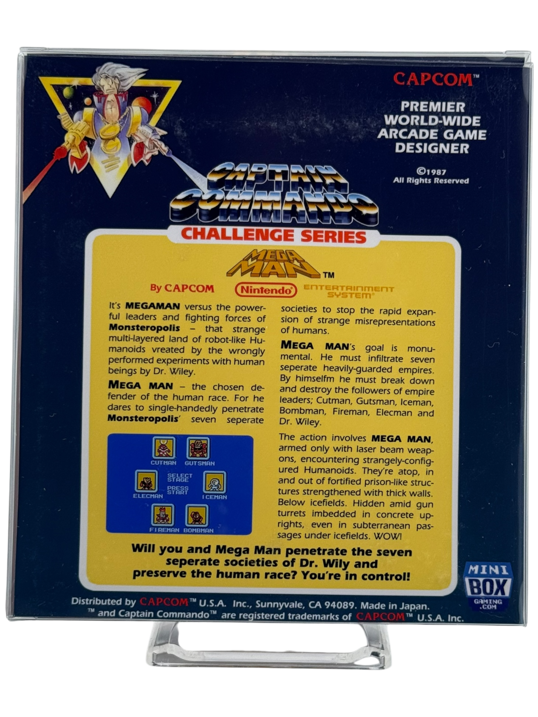 Mega Man [Mini Reproduction Box]