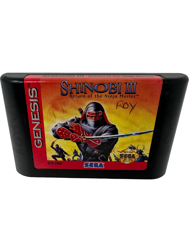 Shinobi III Return of the Ninja Master