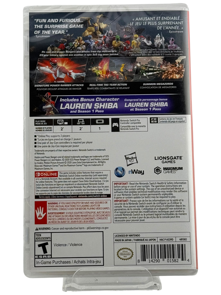 Power Rangers: Battle For The Grid