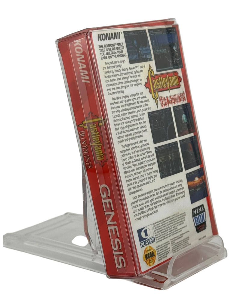 Castlevania Bloodlines [Mini Reproduction Box]
