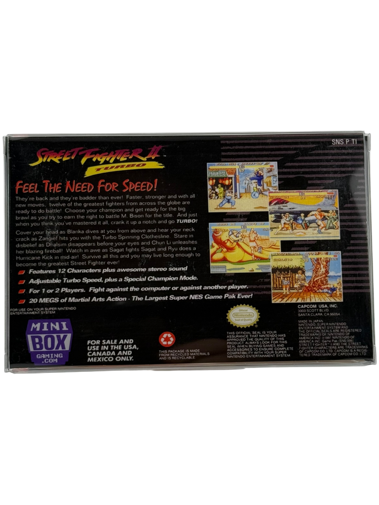 Street Fighter II Turbo [Mini Reproduction Box]