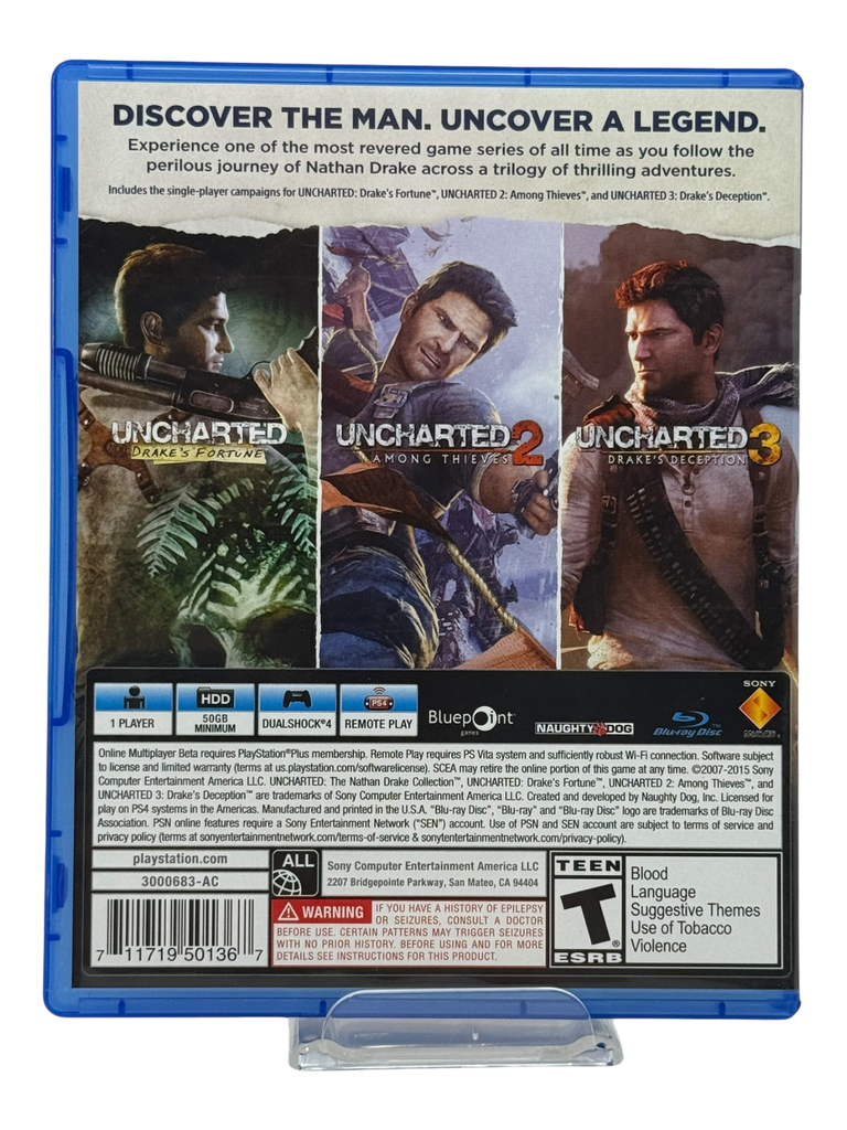 Uncharted The Nathan Drake Collection