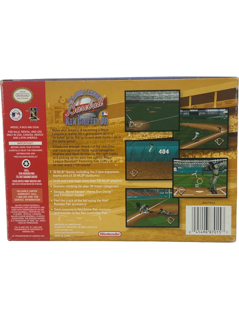 Major League Baseball Featuring Ken Griffey Jr