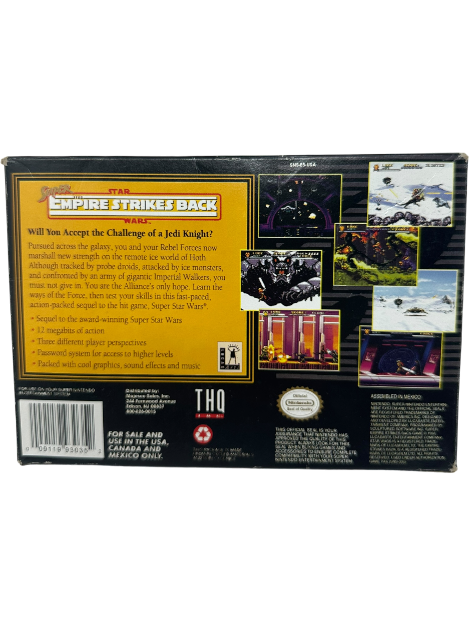 Super Star Wars Empire Strikes Back