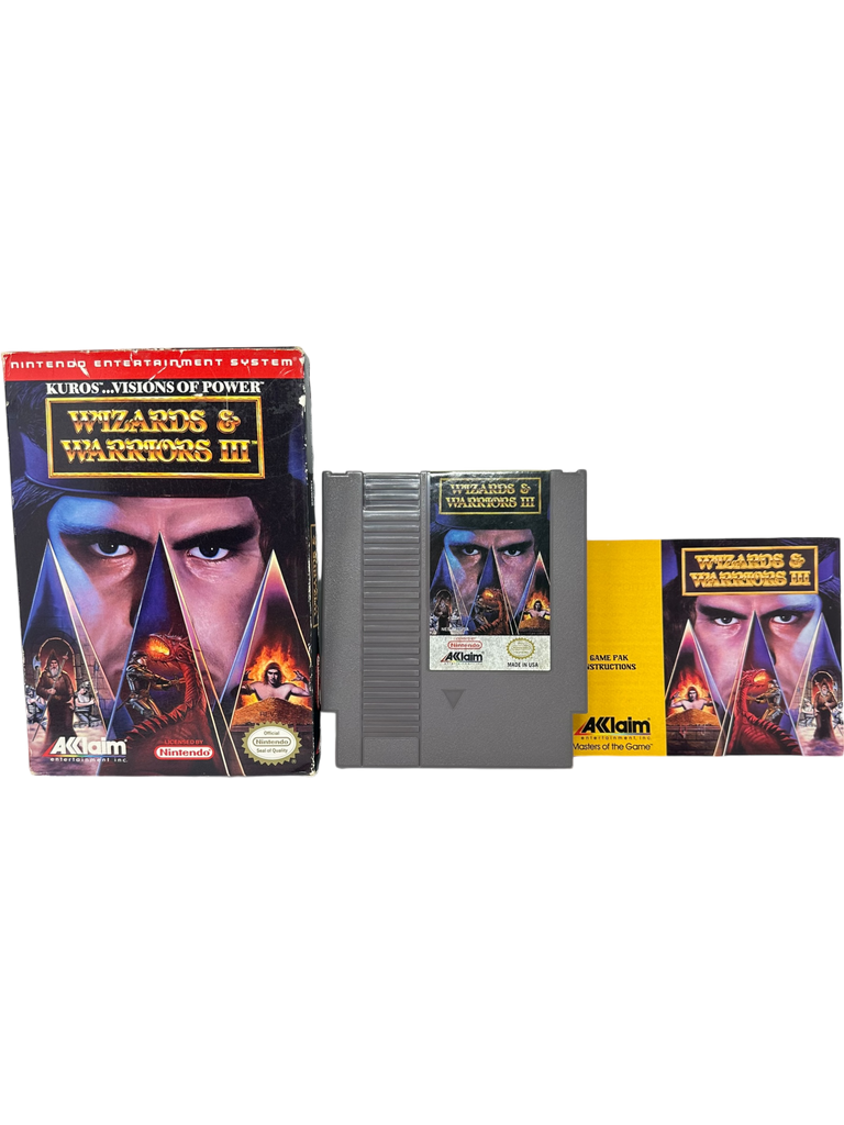 Wizards and Warriors III Kuros Visions of Power