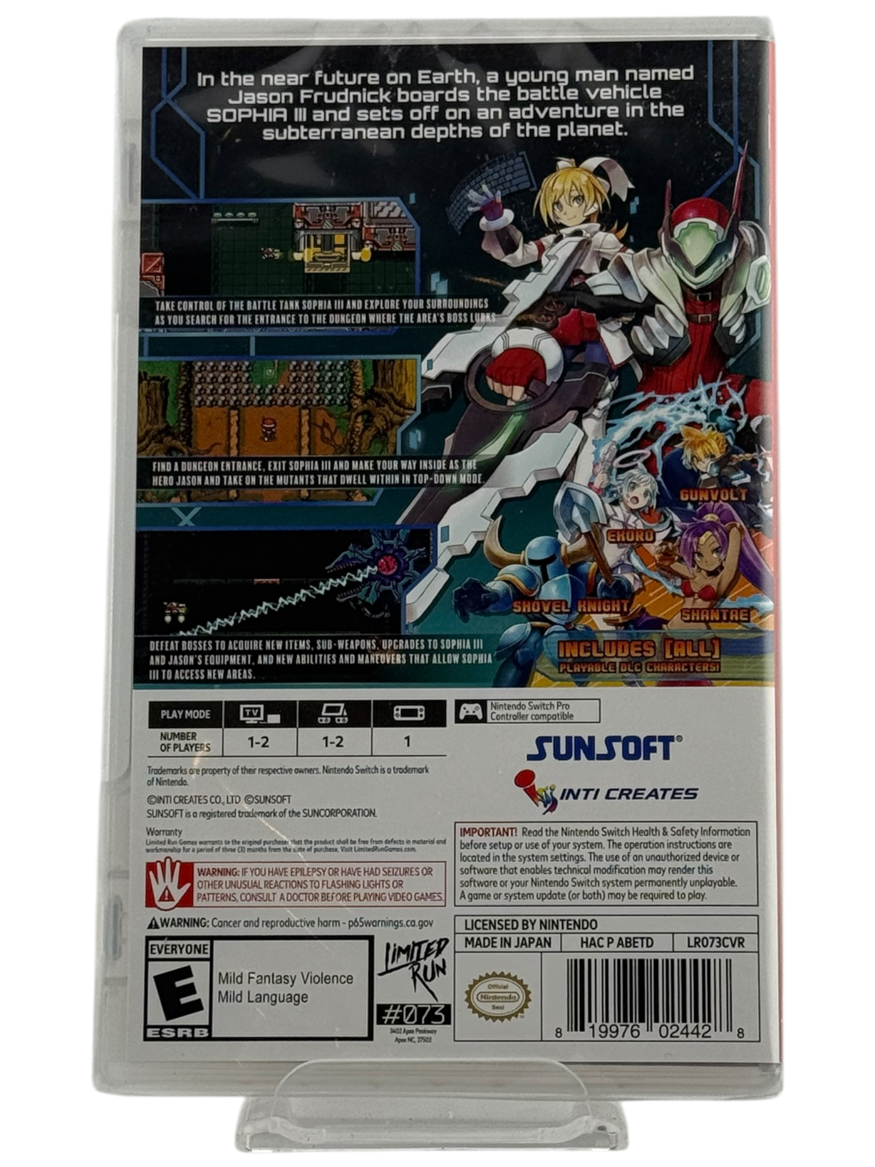 Blaster Master Zero
