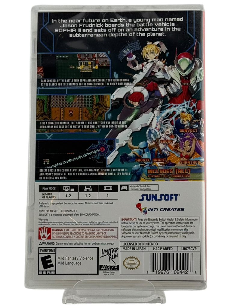 Blaster Master Zero