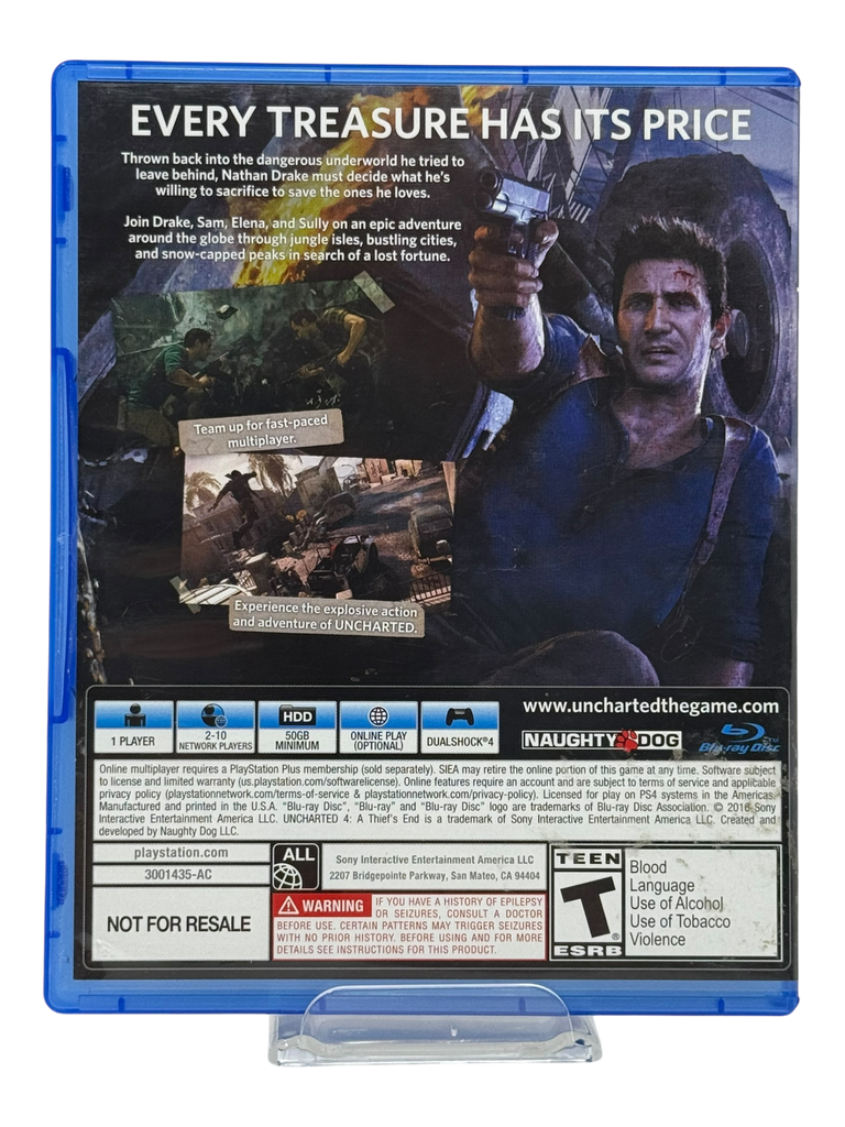 Uncharted 4 A Thief's End