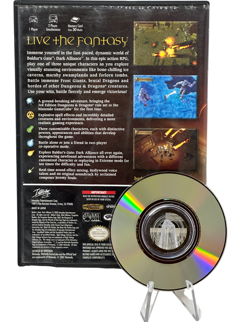 Baldur's Gate Dark Alliance