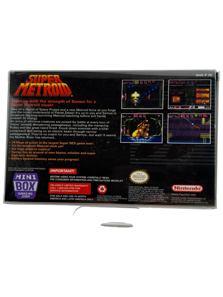 Super Metroid [Mini Reproduction Box]