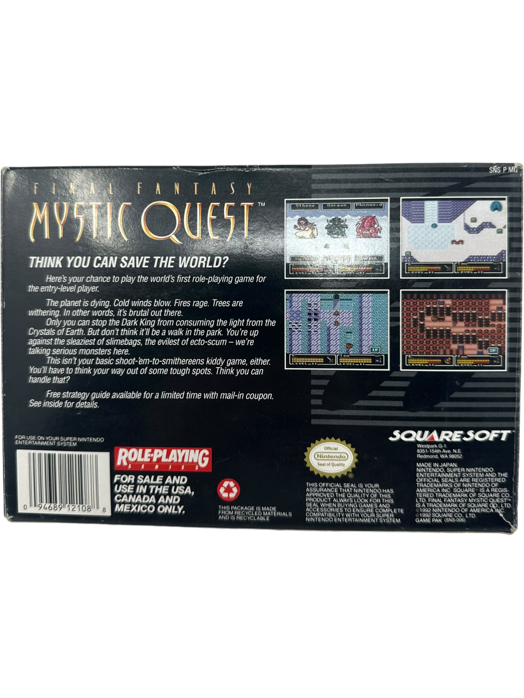 Final Fantasy Mystic Quest