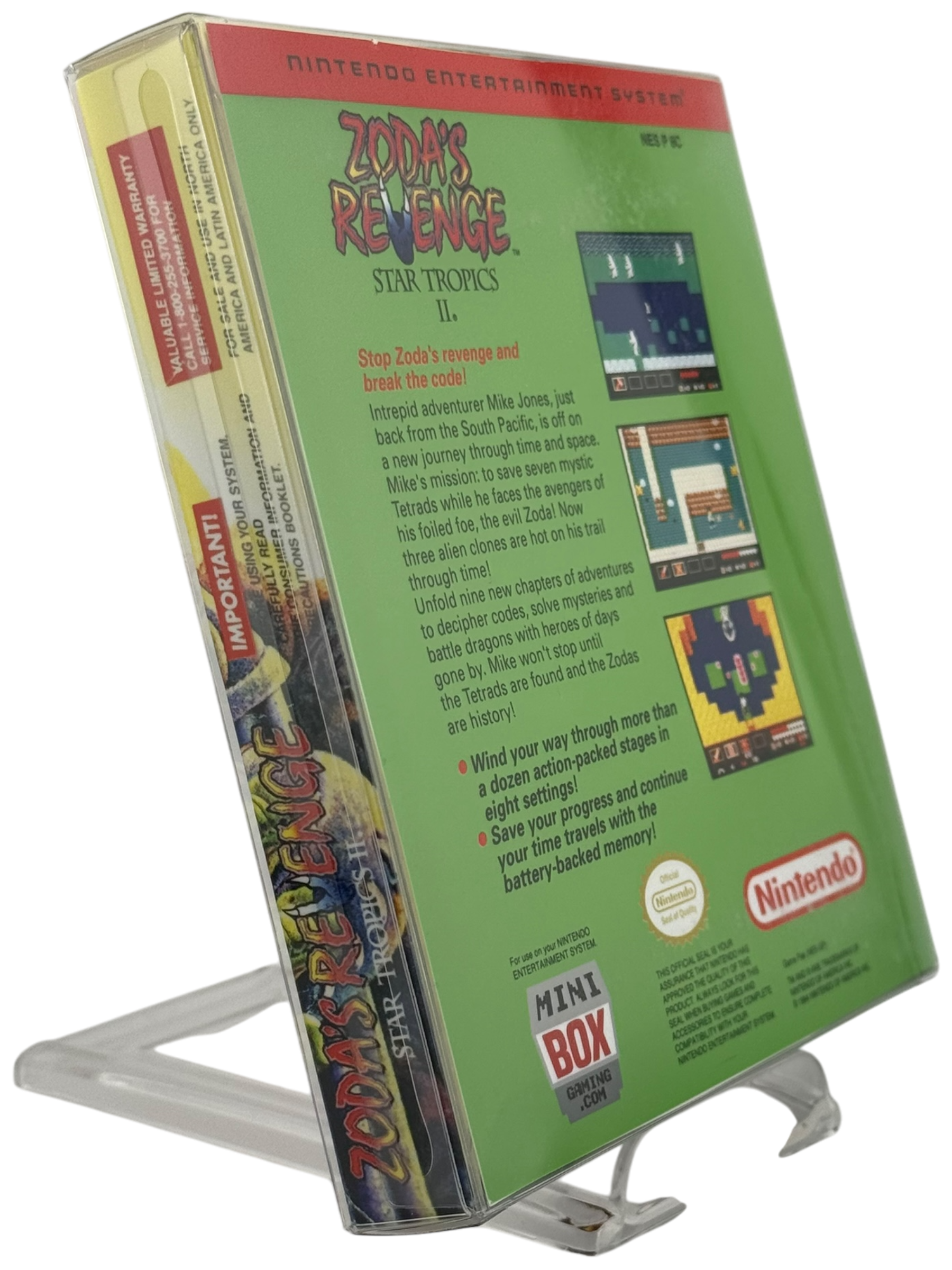 Zoda's Revenge: Star Tropics II [Mini Reproduction Box]
