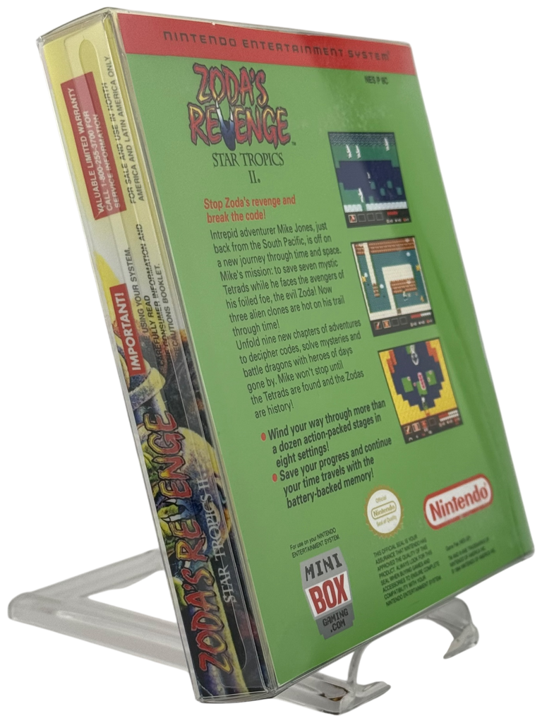 Zoda's Revenge: Star Tropics II [Mini Reproduction Box]