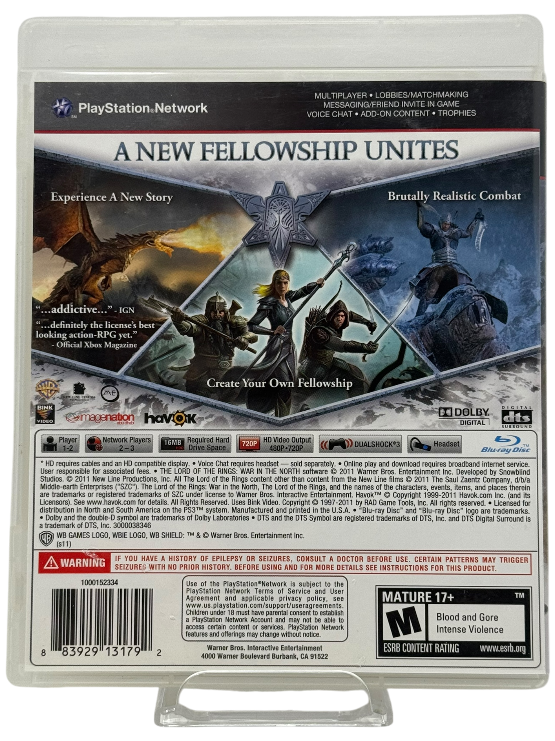 Lord Of The Rings: War In The North