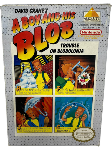 A Boy And His Blob Trouble On Blobolonia