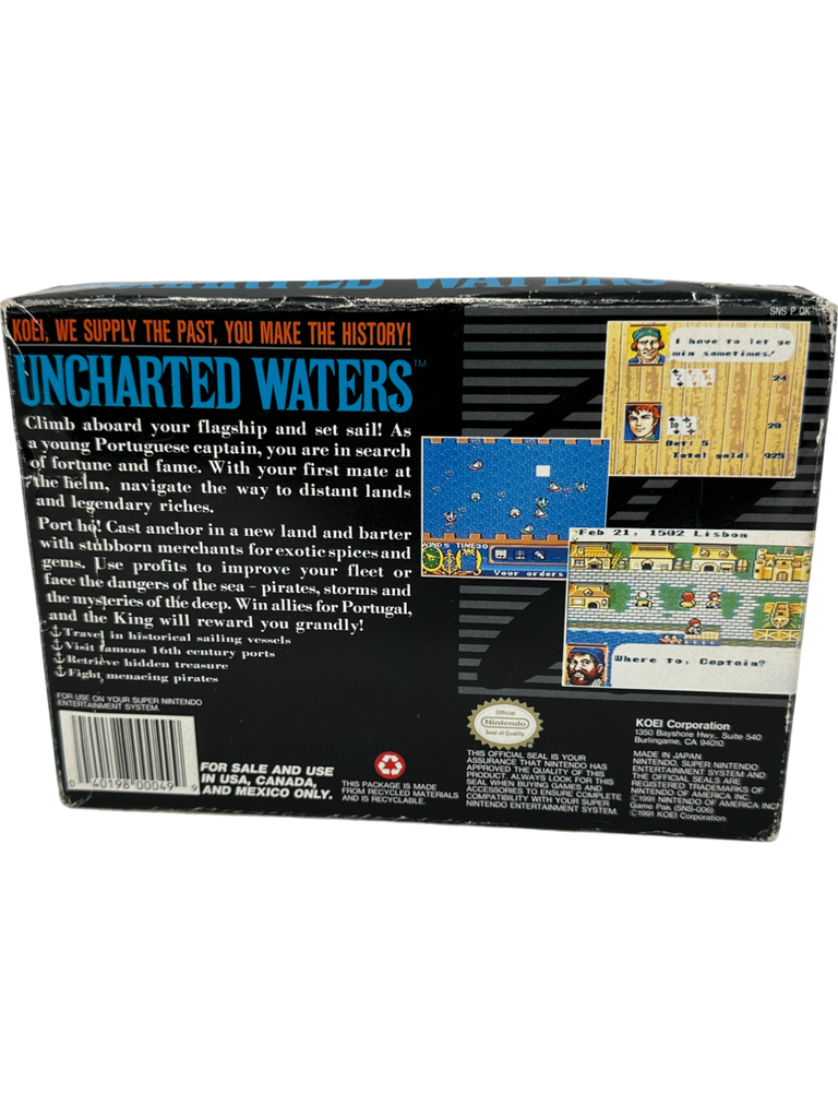 Uncharted Waters
