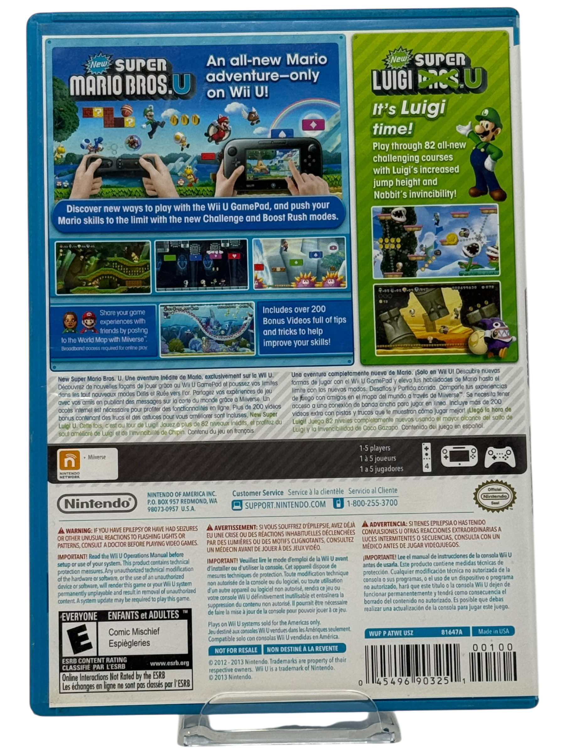 New Super Mario Bros. U + New Super Luigi U