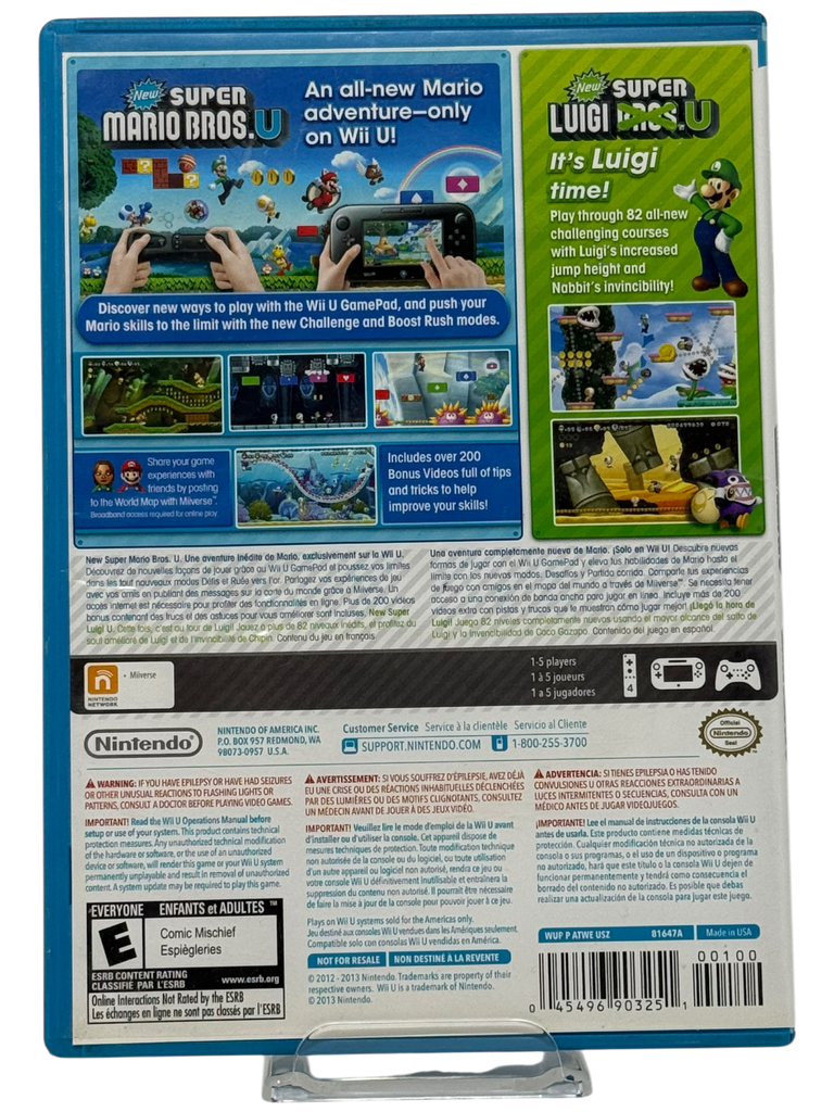 New Super Mario Bros. U + New Super Luigi U