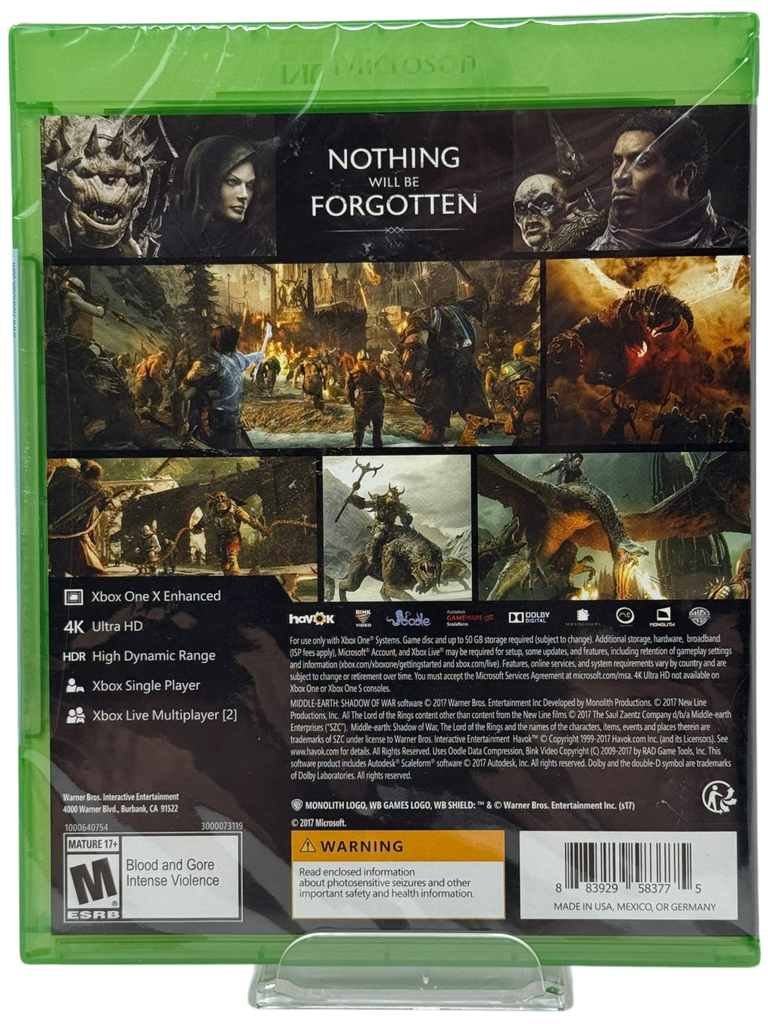 Middle Earth: Shadow Of War