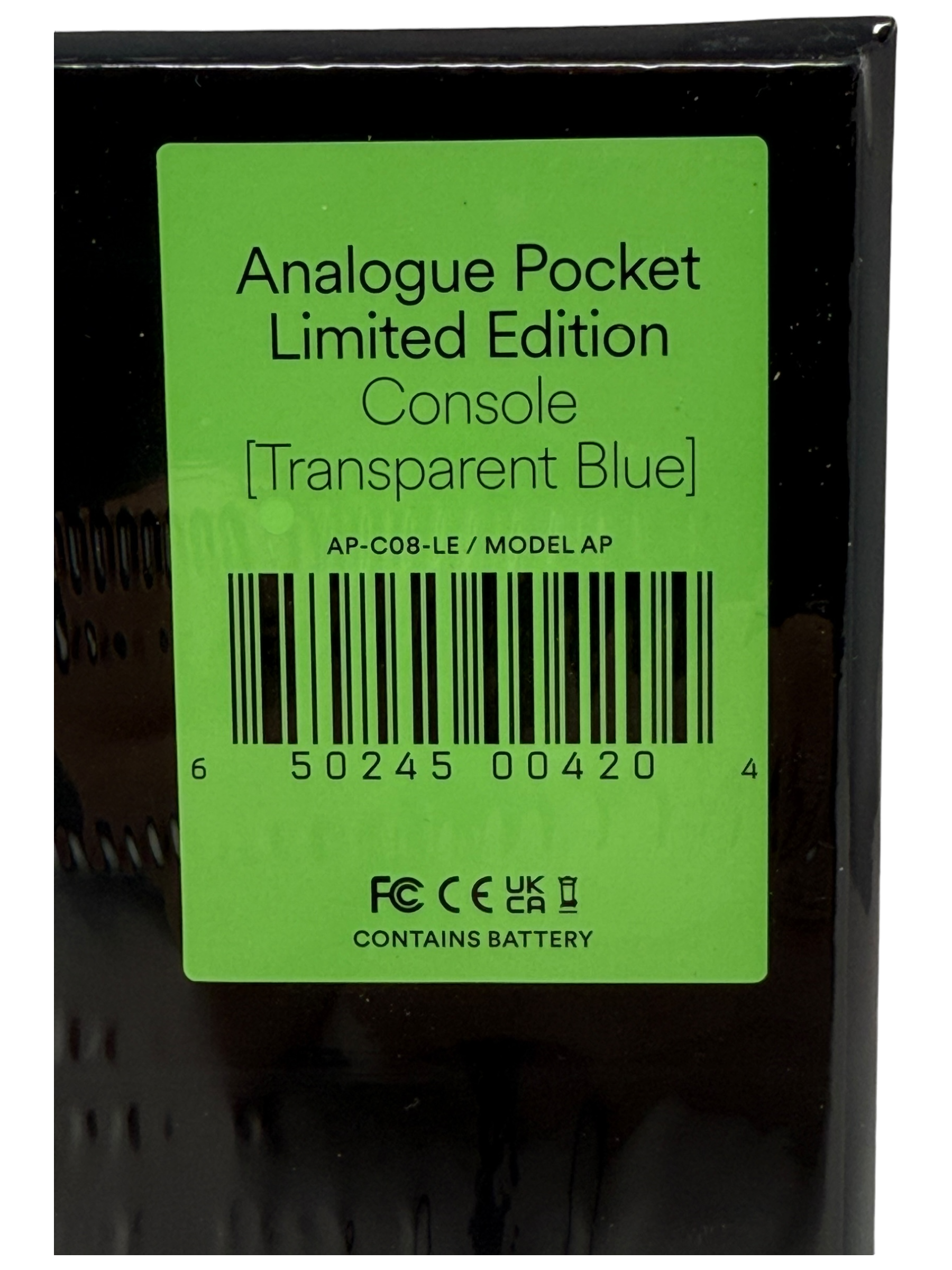 Analogue Pocket - Transparent Blue