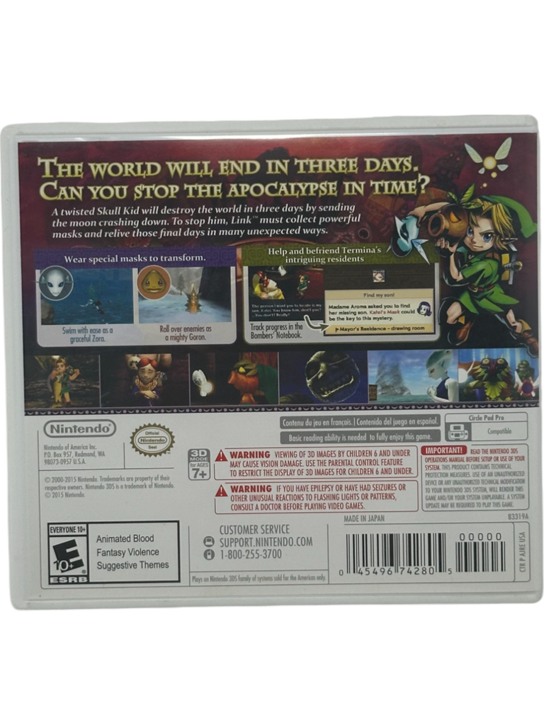 Zelda Majora's Mask 3D