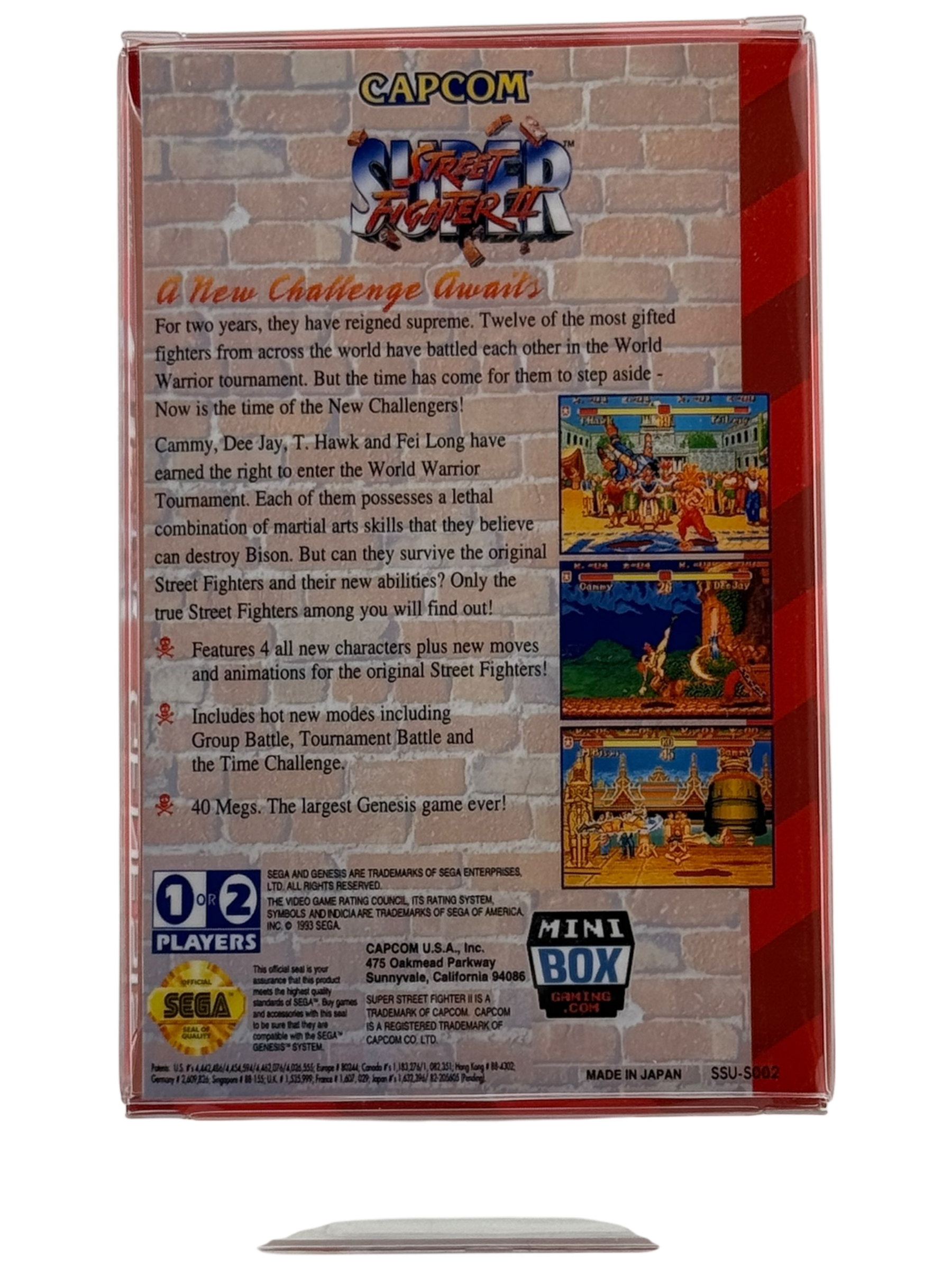 Super Street Fighter II [Mini Reproduction Box]