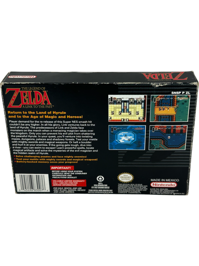 Zelda Link to the Past [Player's Choice]