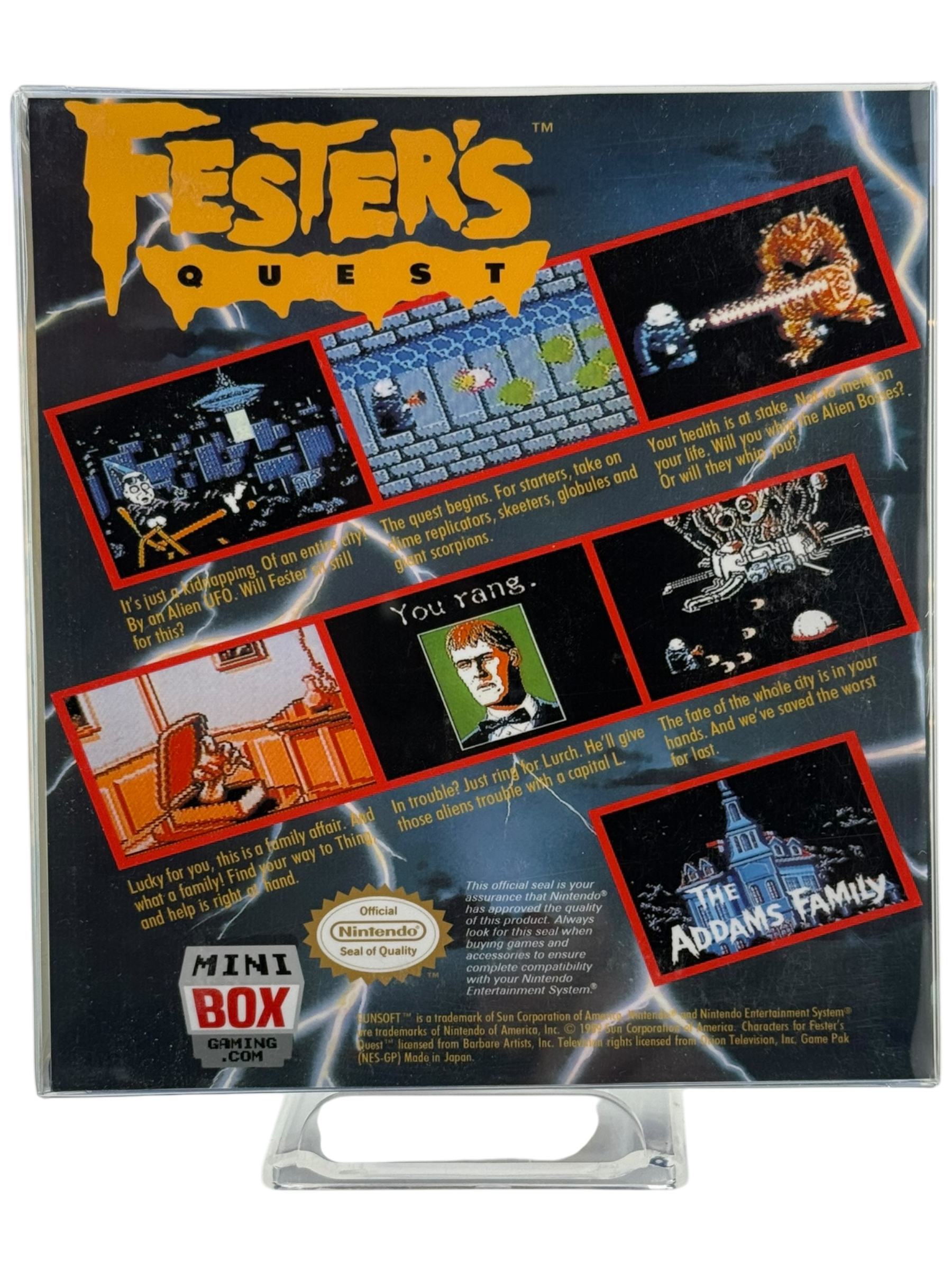 Fester's Quest [Mini Reproduction Box]