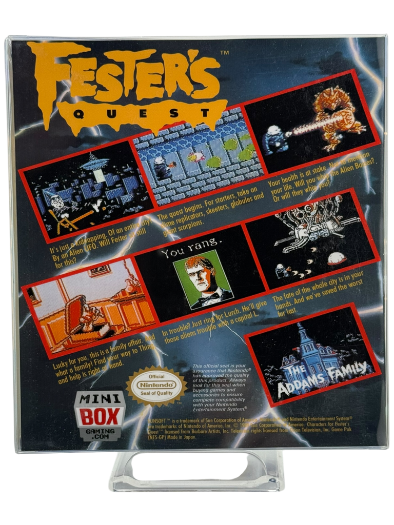 Fester's Quest [Mini Reproduction Box]