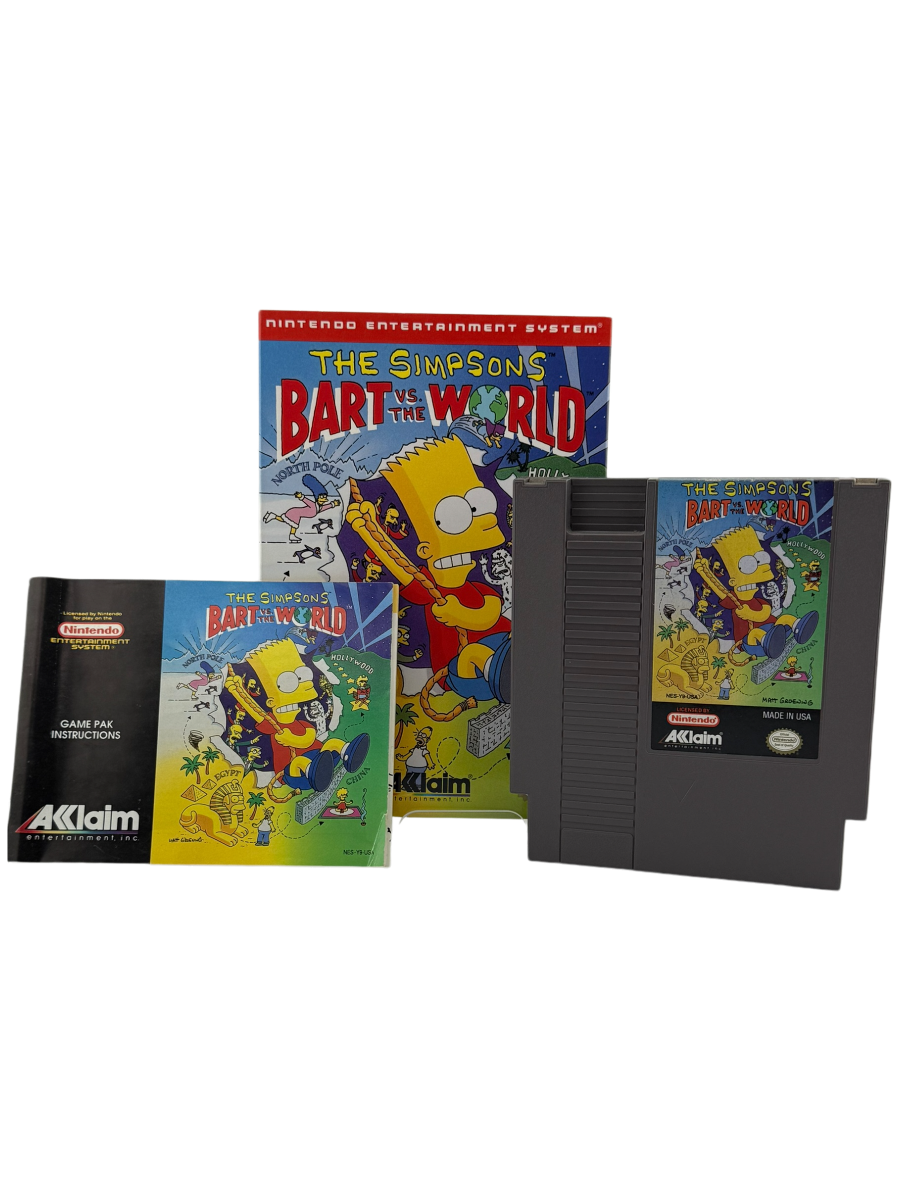 The Simpsons Bart vs the World