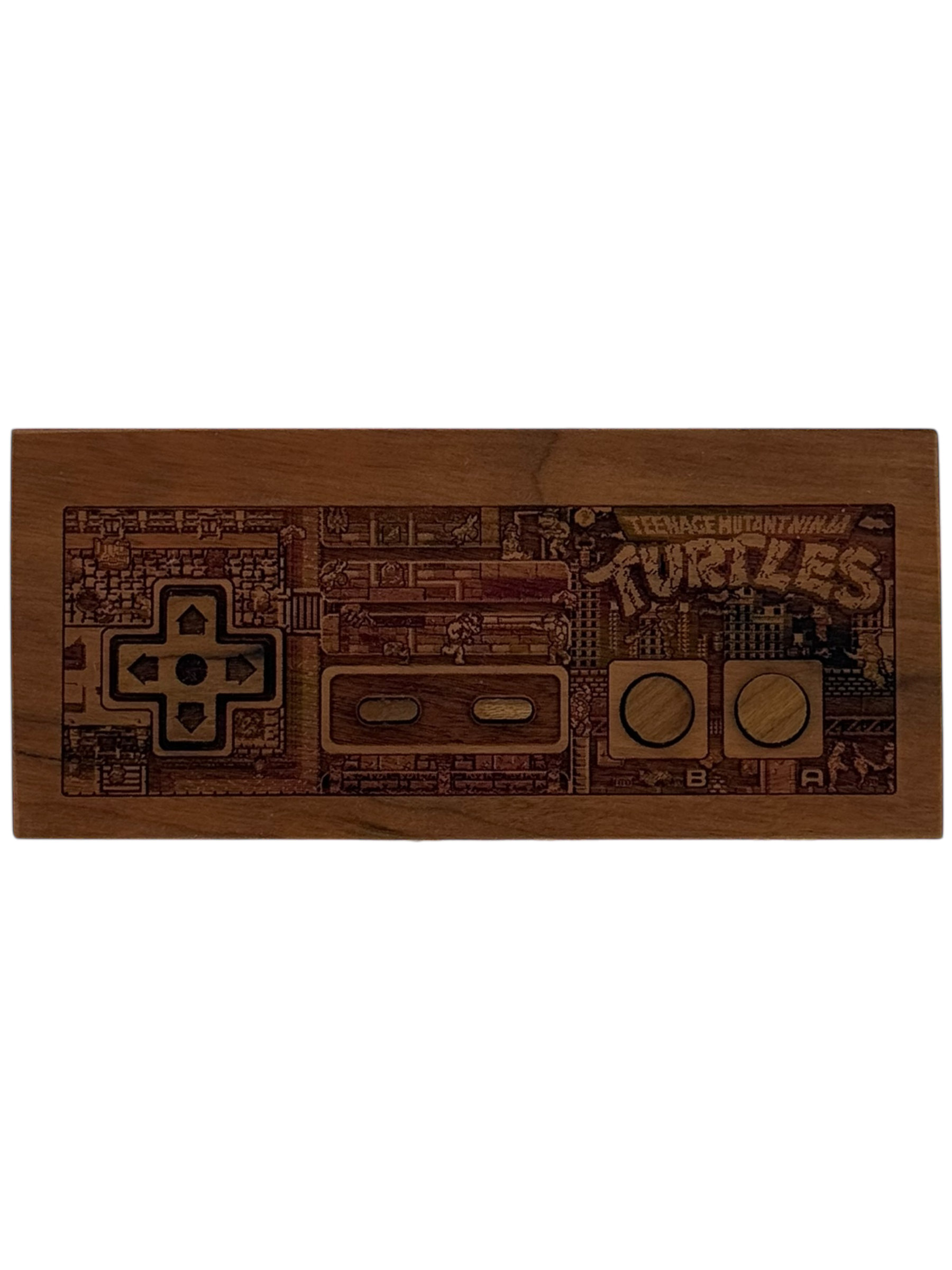 Teenage Mutant Ninja Turtles - Wooden NES Controller [Spitfire Labs]