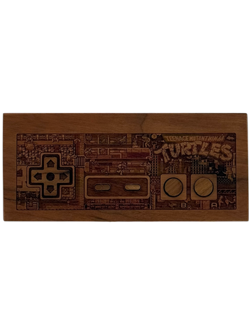 Teenage Mutant Ninja Turtles - Wooden NES Controller [Spitfire Labs]