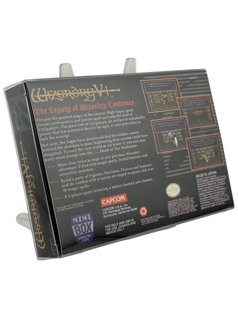 Wizardry VI: Heart of the Maelstrom [Mini Reproduction Box]