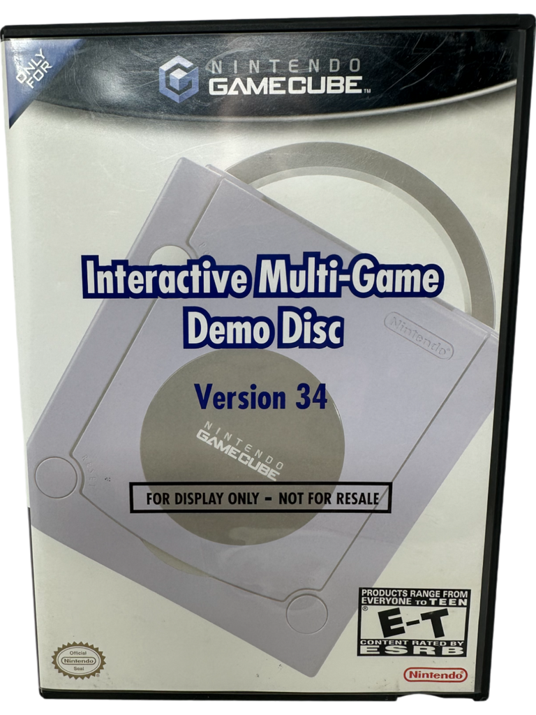 Interactive Multi-Game Demo Disc Version 34