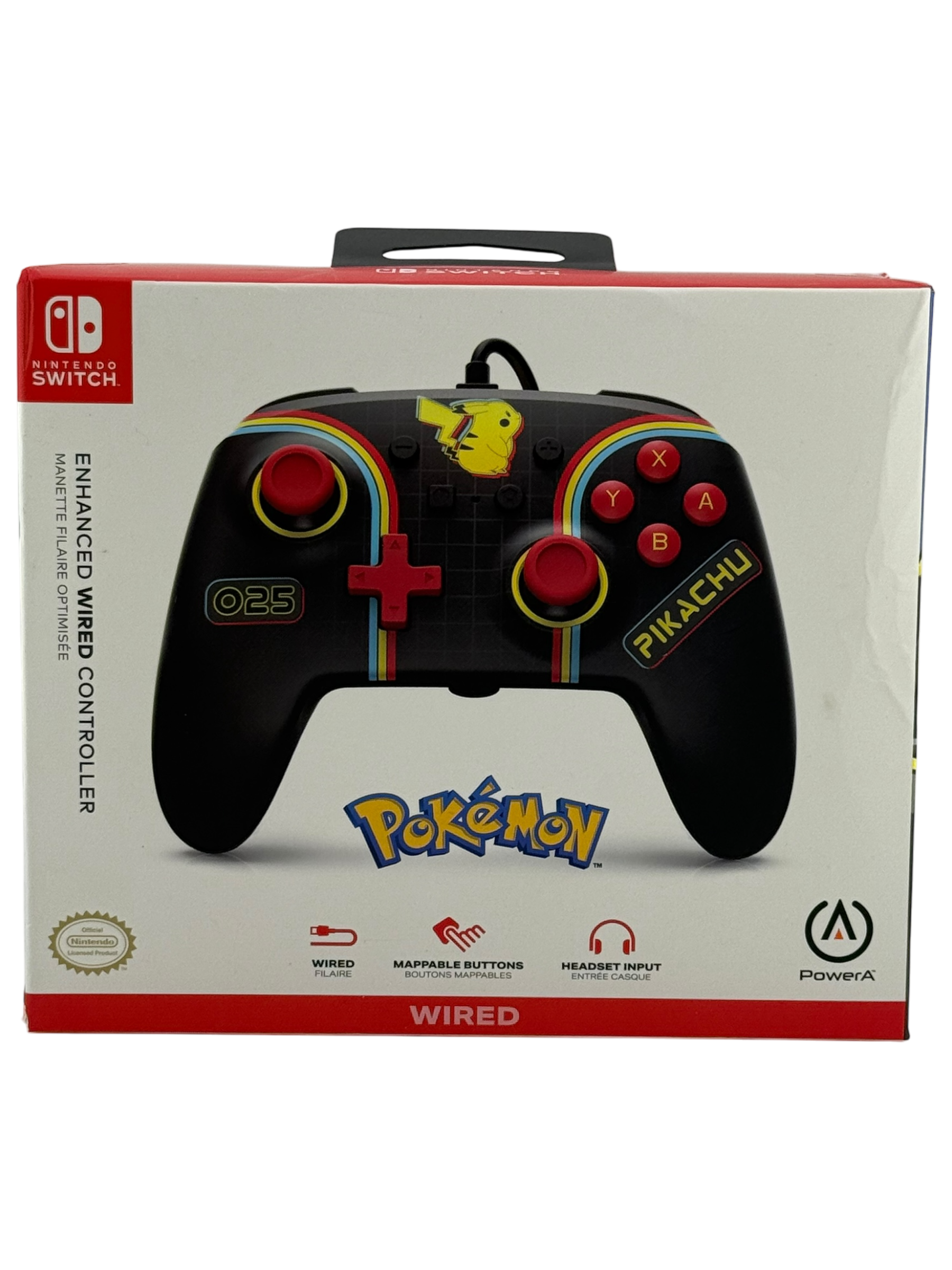 Enhanced Wired Controller [Pokémon Pikachu]
