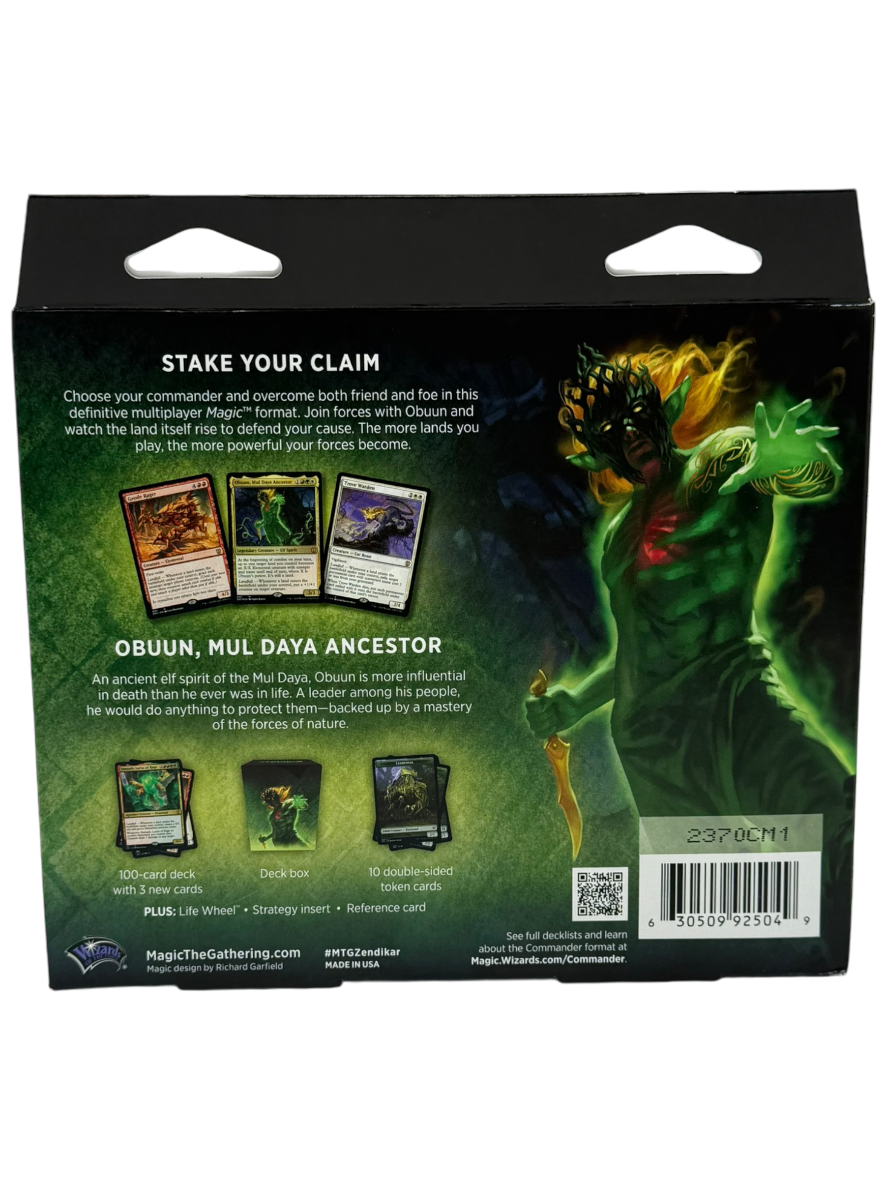 Zendikar Rising - Land's Wrath Commander Deck
